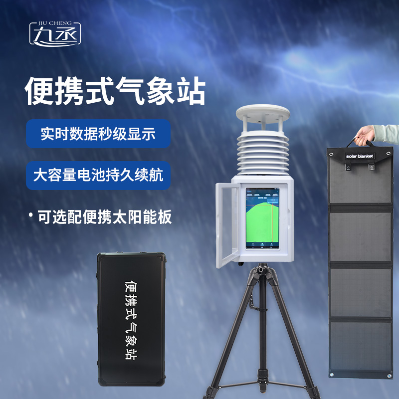 十要素屏幕款便攜式氣象站——便攜設(shè)計，輕松出行